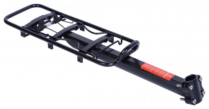 Багажник 24-29" AL консольный черн. KAIWEI KW-620-10 (черн.)