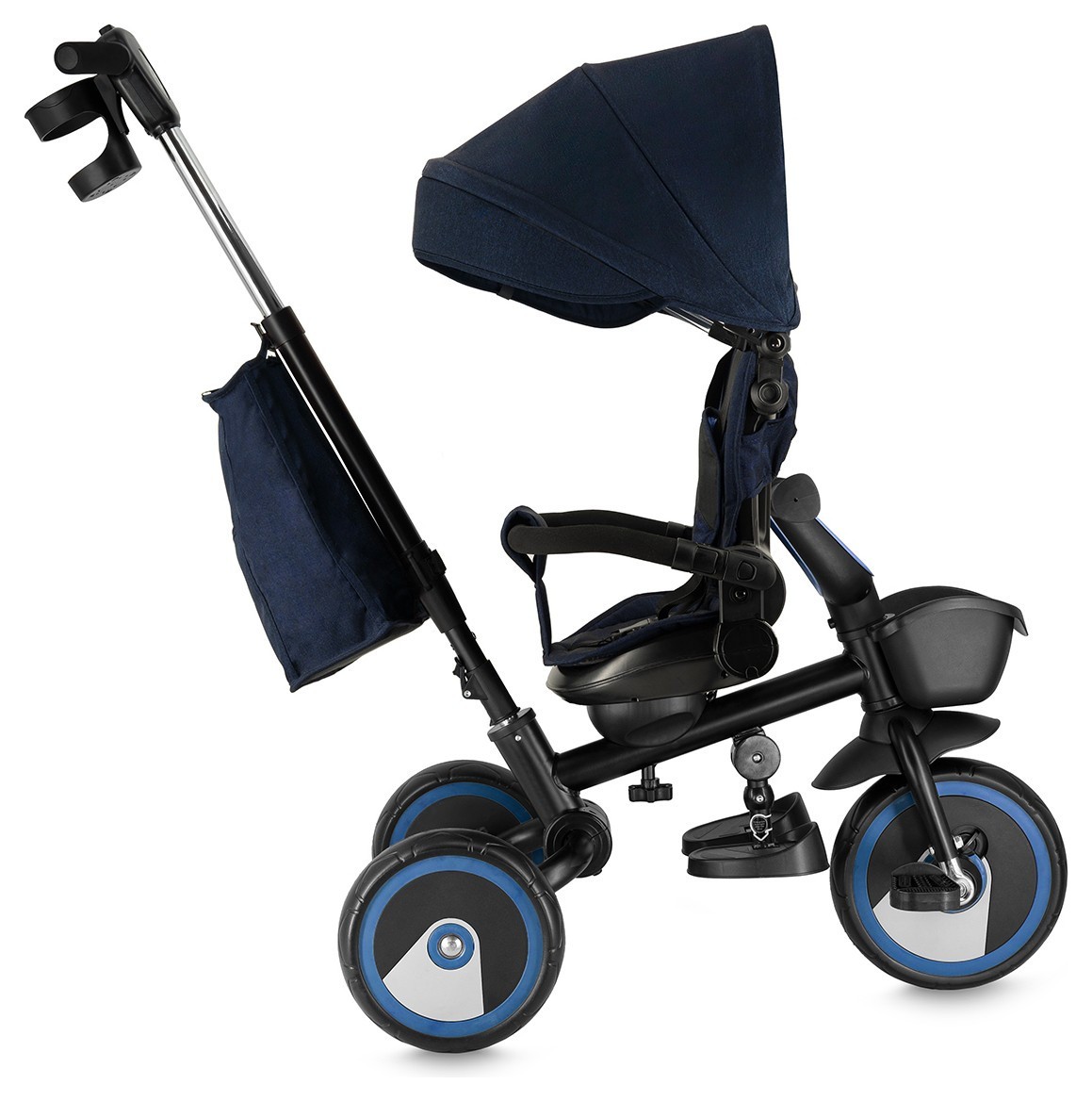 Триколісний велосипед MoMi IVI Pink, укр, укр