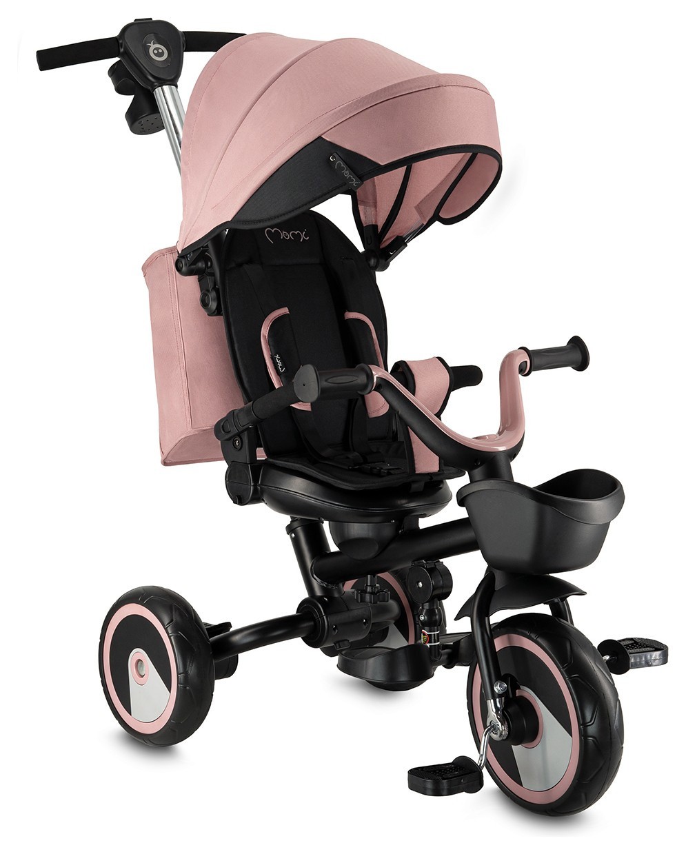 Триколісний велосипед MoMi IVI Pink, укр, укр