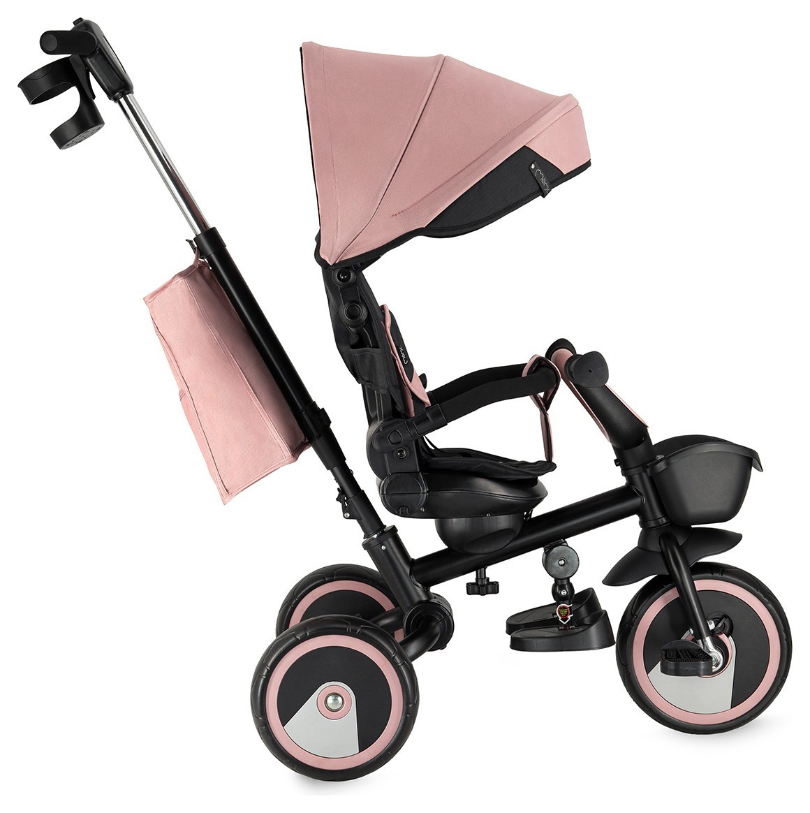 Триколісний велосипед MoMi IVI Pink, укр, укр