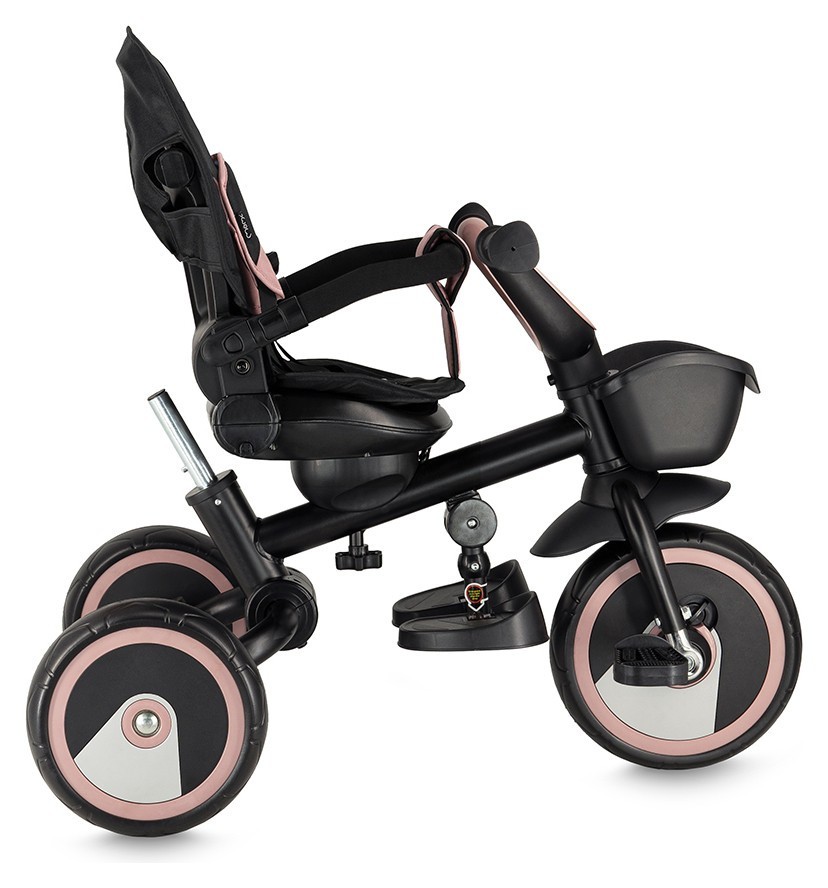 Триколісний велосипед MoMi IVI Pink, укр, укр