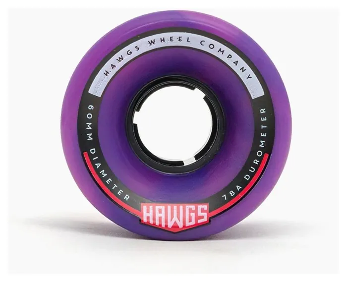 Колеса Landyachtz 60mm Chubby Purple Pink Hawgs