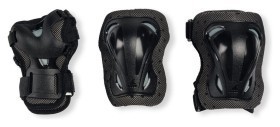 Защитный комплект Rollerblade SKATE GEAR JUNIOR 3 PACK XXS Black (069P0200)