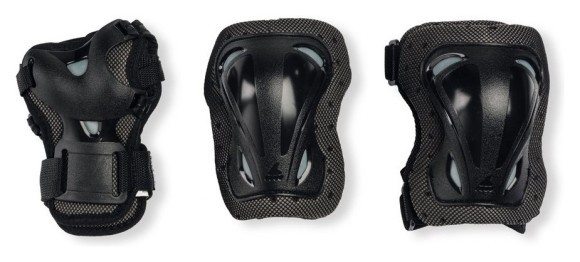Защитный комплект Rollerblade SKATE GEAR JUNIOR 3 PACK XXS Black (069P0200)