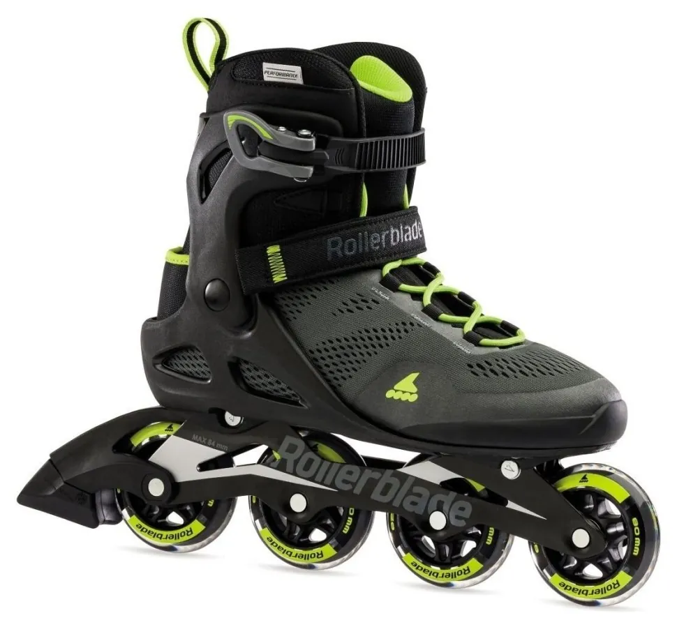 Ролики Rollerblade Macroblade 80 Black Lime (40,5)