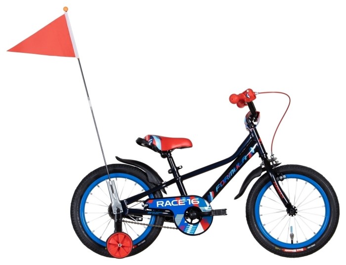 Велосипед 16" Formula RACE 2022 (синій із червоним), укр, укр