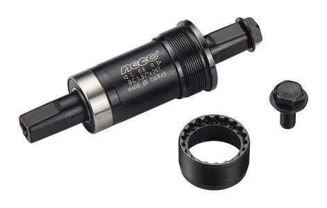 Картридж-каретка "квадрат" MTB Neco B910P 68х110, 5мм, в зборі під болт M8x17, укр