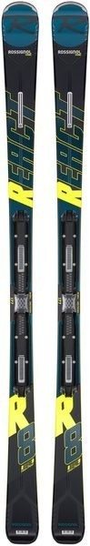 Лижі гірські ROSSIGNOL ( RAILH01 ) REACT R8 HP + крепления ( FCIC027 ) NX12 K.GW BK/YELL 2020, укр, укр