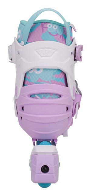 Роликовые коньки детские раздвижные Flying Eagle S5 Pro Buzz фиолетовые