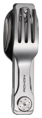 Набір столових приборів Roxon C1S 3 in1 (ложка, виделка, ніж), нержавіюча сталь