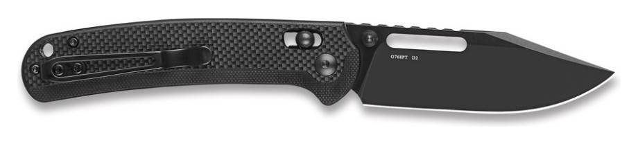 Чем складной Ganzo G768PT-BK черный клинок