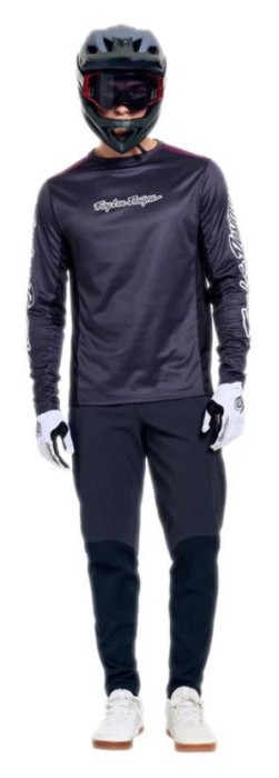 Джерси TLD STAGE LS JERSEY; SIGNATURE [CARBON] L