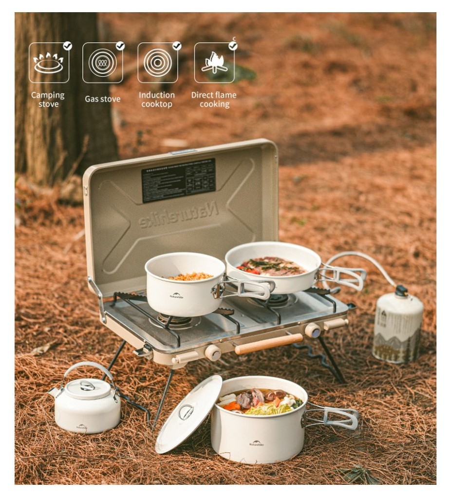 Каструля із керамічним антипригарним покриттям Naturehike CNK2450CF013, 3 л, алюміній, укр, укр