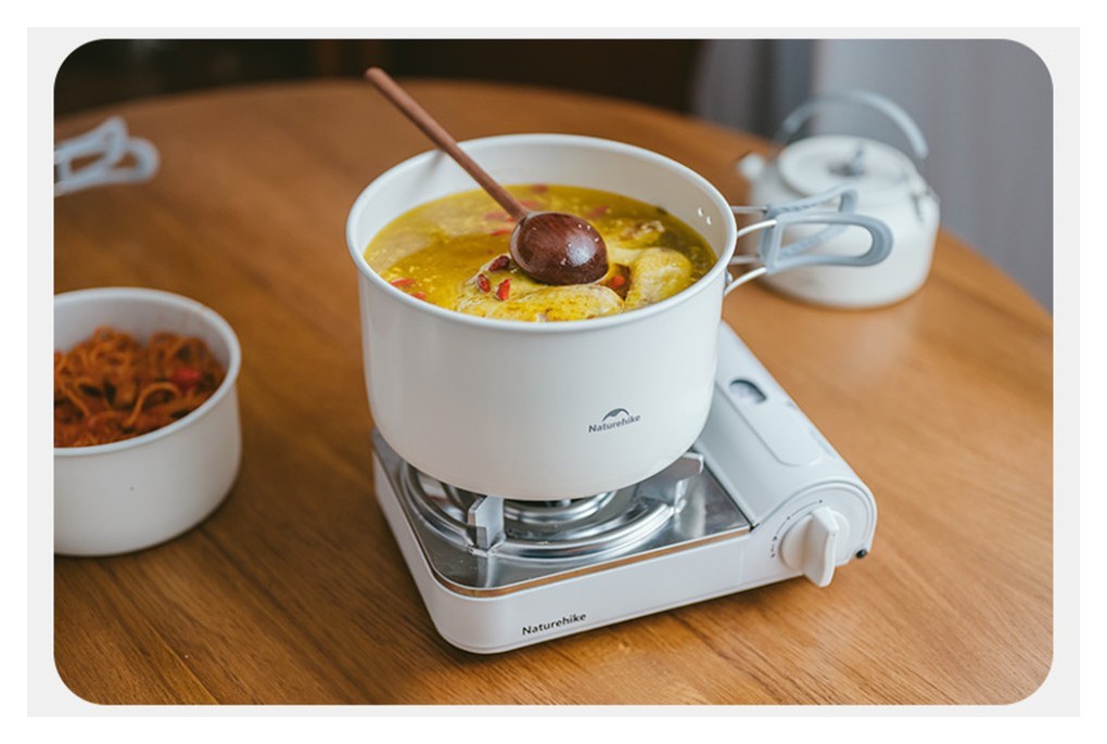 Каструля із керамічним антипригарним покриттям Naturehike CNK2450CF013, 3 л, алюміній, укр, укр