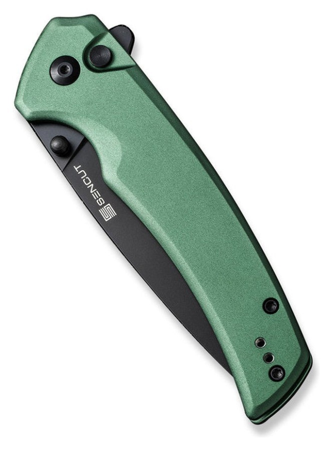 Нож складной туристический Sencut Serene, (8.8 см) D2/Aluminum зеленый
