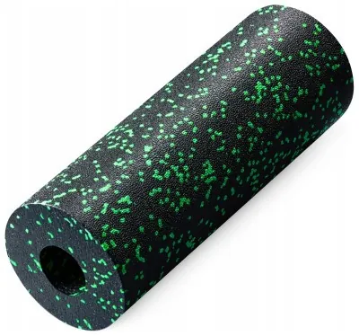 Масажний ролик 4FIZJO EPP PRO+ 45 x 14.5 см (валик, роллер) гладкий Black/Green (P-5907739310590)