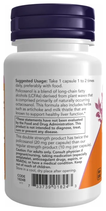 Policosanol 20mg Plus - 90 vcaps