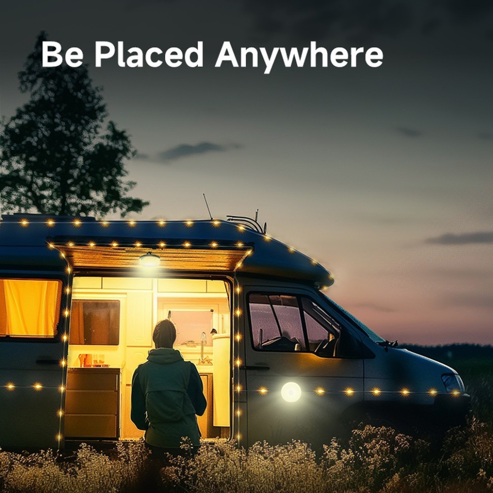 Кемпинговый фонарь-гирлянда NexTool Milky Way - GW20, белая (20 метров)