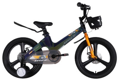 Велосипед MG 18" SPACE KID MOON DD рама-10,6" хамелеон 2026