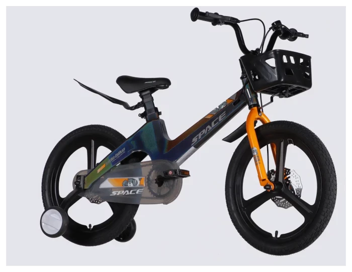 Велосипед MG 18" SPACE KID MOON DD рама-10,6" хамелеон 2026