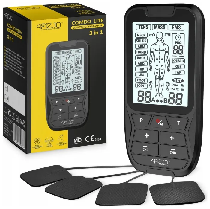 Аппарат для электростимуляции мышц 4FIZJO Combo LITE 3 в 1 (P-5905973401487)