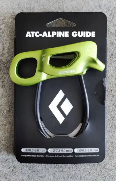 Страхово-спусковое устройство Black Diamond ATC-Guide Alpine Envy Green