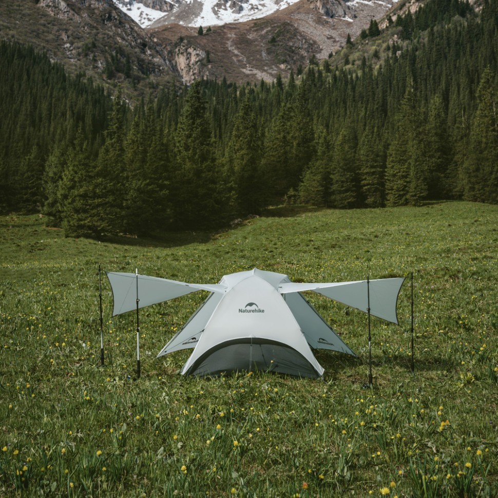 Намет двомісний ультралегкий Naturehike Star River UL CNK2450WS022, коричневий