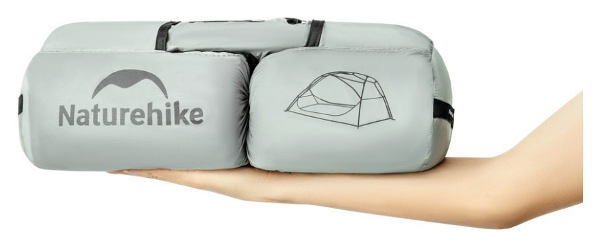 Намет двомісний ультралегкий Naturehike Star River UL CNK2450WS022, коричневий, укр, укр