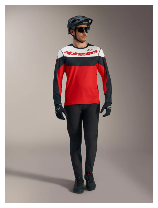 Джерси Alpinestars A-DURA RACE LS JERSEY RED, L