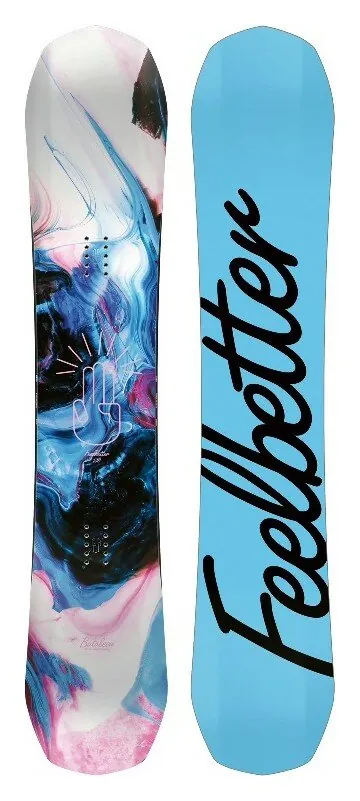 Сноуборд Bataleon FEELBETTER 146 Blue/pink/black (10.19.FEEL) O (146 см black, blue, pink)