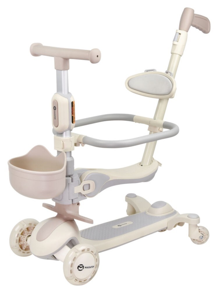 самокат Maraton 3in1 I Candy (Розовый), укр, укр