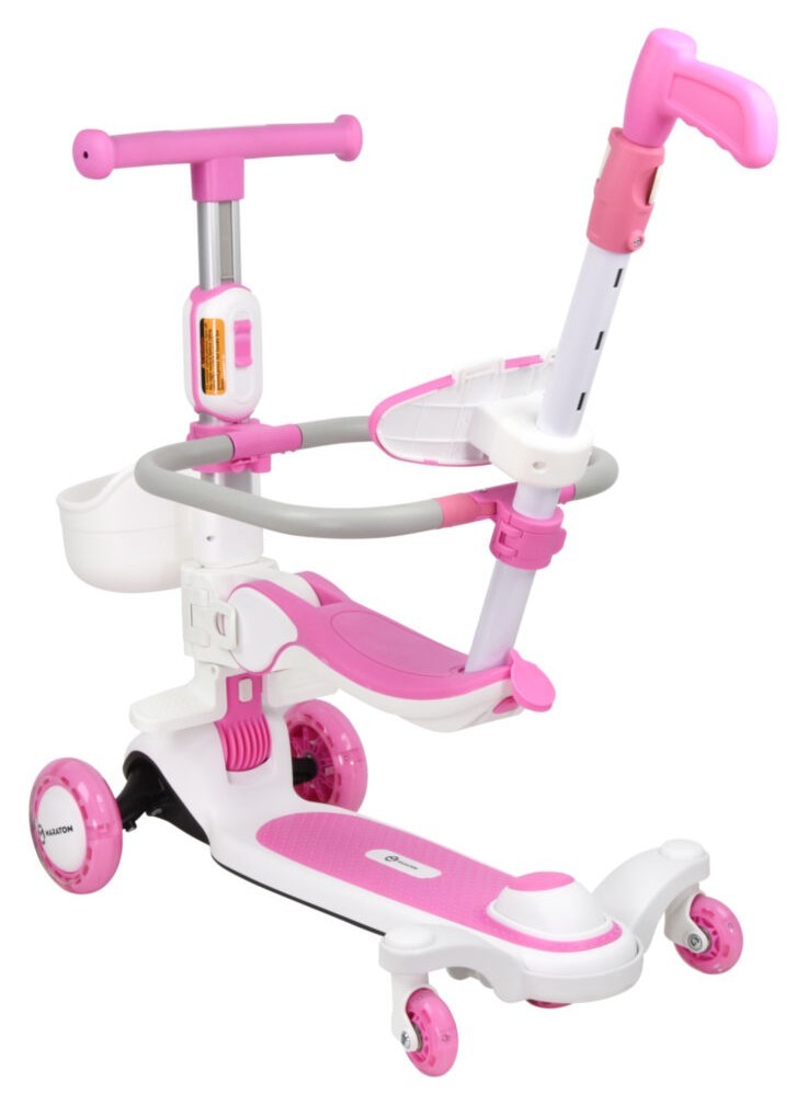 самокат Maraton 3in1 I Candy (Розовый), укр, укр