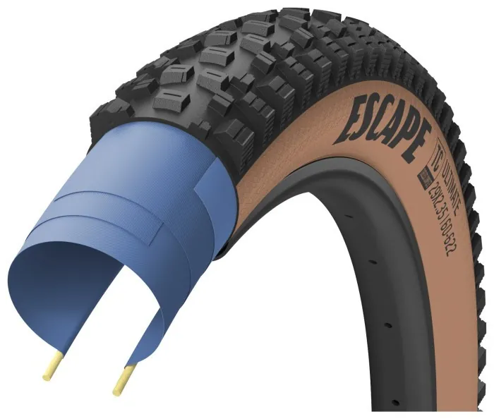 Покришка 27.5x2.35 (60-584) GoodYear ESCAPE Ultimate Tubeless Complete, Blk/Tan