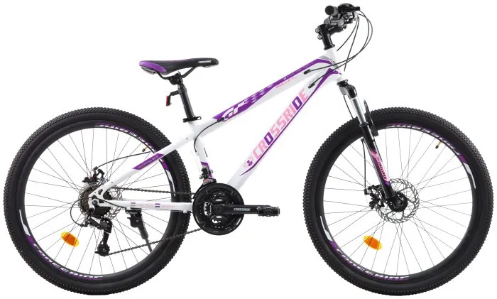 Велосипед CROSSRIDE 26 MTB ST "BULLET 2.0", Фиолетовый