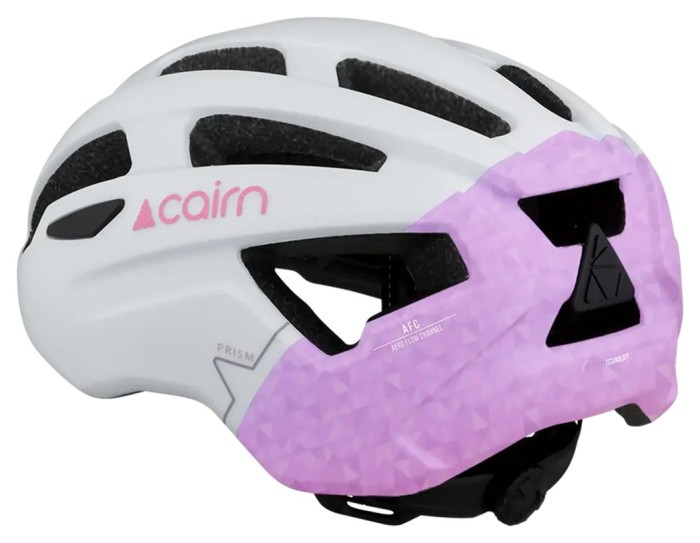 Cairn велошлем Prism Jr II mat white-pink 48-52