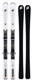 Лежи горные комплект K2 ANTHEM 76X W+ER3 10 COMPACT QKCLK 142см White/black (10E0406.243.1+10E1011.143.1)