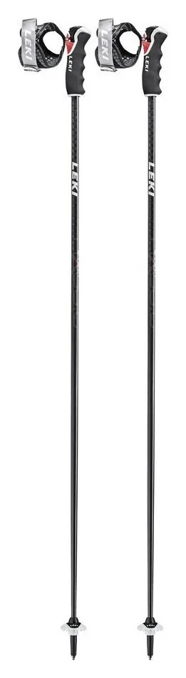 Палки для гірських лиж Leki CARBON HX 3D 120см Black/white/dark anthracite (65068011-WRH) (130 см чорний, темний антрацит, білий)