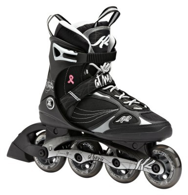 Роликові коньки для дорослих K2 ATHENA W 40 (9.0US) 260мм Black/white (3040102) O