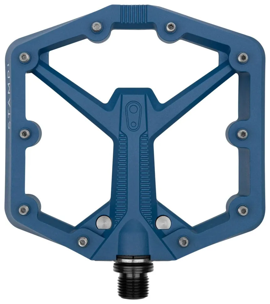 Педалі Crankbrothers STAMP 1 (GEN. 2), розмір S (37-43 eu), сині (PED-96-40)