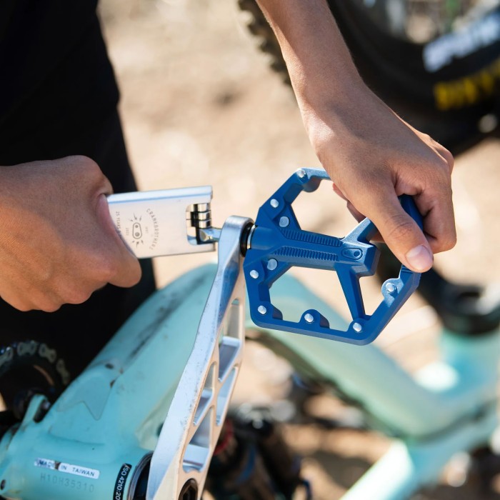 Педали Crankbrothers STAMP 1 (GEN. 2), размер S (37-43 eu), синие
