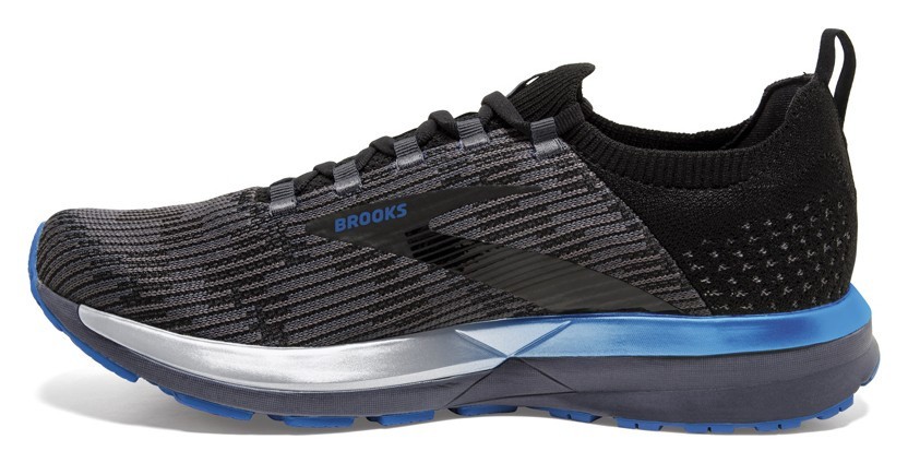 Кросівки чоловічі Brooks RICOCHET 2 M 42 (8.5US) Black/grey/blue (1103151D053)