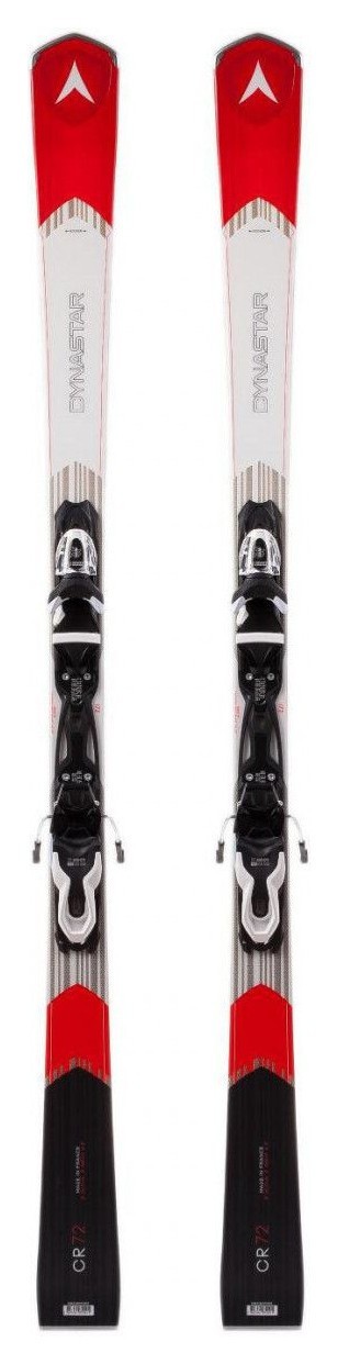 Лижі гірські (комплект) Dynastar CR 72 XPRESS ECO+XPRESS 11 165см White/black/red (DAEC402+FCED033), укр, укр
