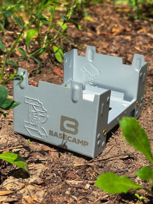 Твердотопливная горелка BaseCamp Pocket Stove с набором сухого горючего, 4 таблетки