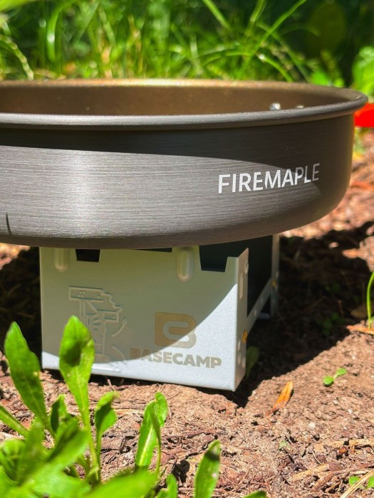 Твердотопливная горелка BaseCamp Pocket Stove с набором сухого горючего, 4 таблетки