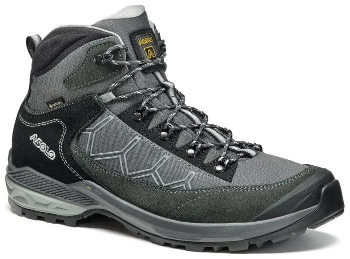 Ботинки мужские Asolo Falcon EVO GV MM, Black/Graphite, 45