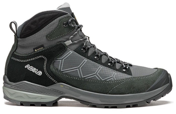 Ботинки мужские Asolo Falcon EVO GV MM, Black/Graphite, 45