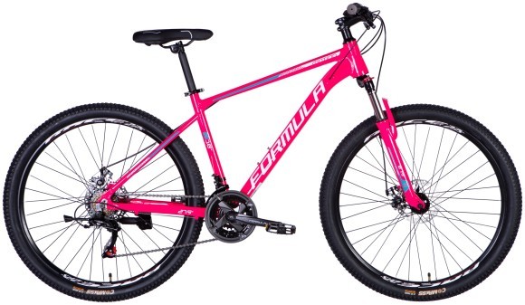 Велосипед AL 27.5" Formula MOTION DD FR рама-18" розово-белый 2025