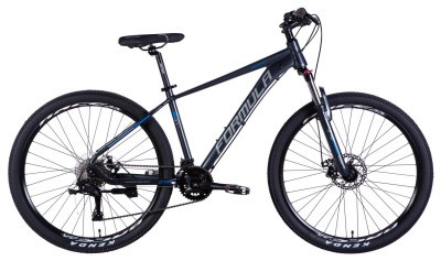 Велосипед AL 27.5" Formula ZEPHYR 3.0 DD CS рама-17" темно-сірий 2026