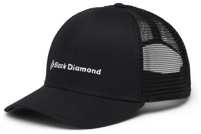 Кепка Black Diamond BD Trucker Hat, One Size, Black/Black/BD Wordmark