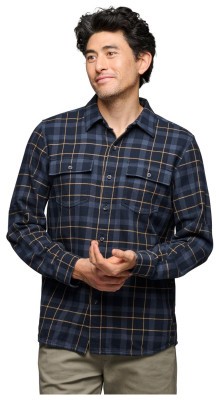 Рубашка мужская Black Diamond M Project Twill LS Shirt, Charcoal/Black, S